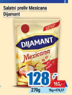 Salatni preliv Mexicana Dijamant