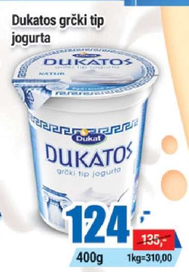 Dukatos Grčki tip jogurta