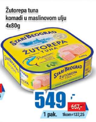 ŽUTOREPA TUNA