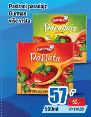 Pasirani paradajz Gurman