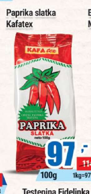 Paprika slatka Kafatex