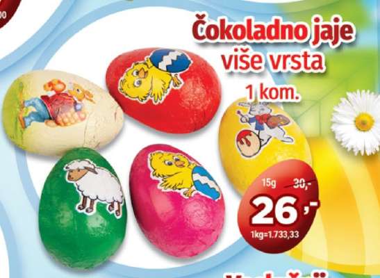 ČOKOLADNO JAJE