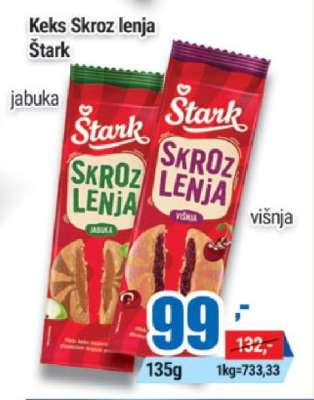 Keks Skroz lenja Štark