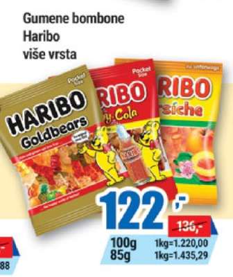 Gumene bombone Haribo
