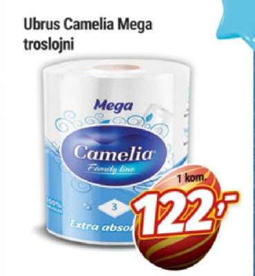 Ubrus Camelia Mega troslojni