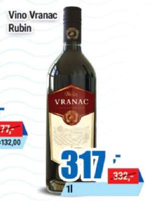 Vino Vranac Rubin