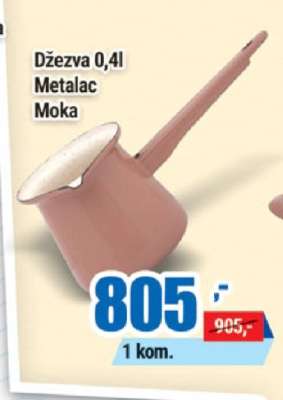 Džezva 0,4l Metalac Moka