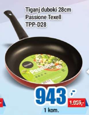 Tiganj duboki 28cm Passione Texell TPP-D28