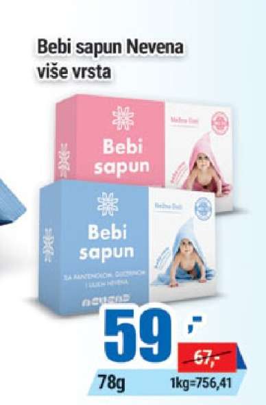 Bebi sapun Nevena