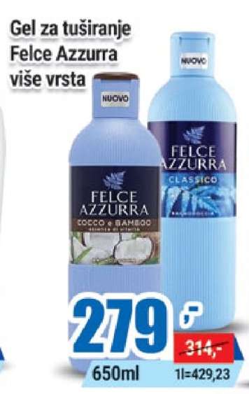Gel za tuširanje Felce Azzurra