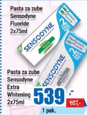 Pasta za zube Sensodyne Fluoride 2x75ml