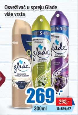 Osveživač u spreju Glade