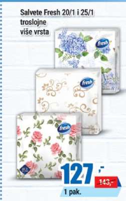 Salvete Fresh 20/1 i 25/1