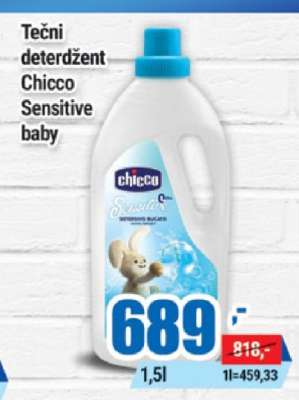 Tečni deterdžent Chicco Sensitive baby