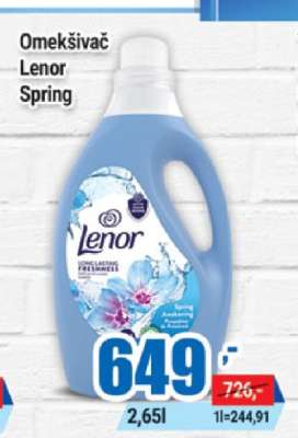 Omeksivač Lenor Spring