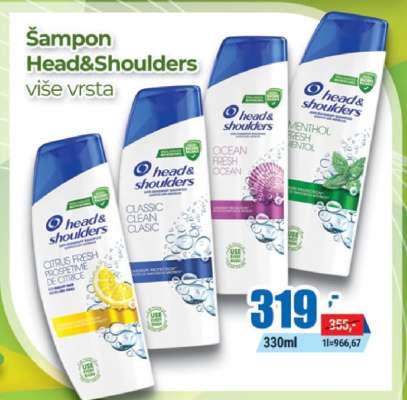 Šampon Head & Shoulders