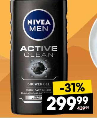 NIVEA MEN ACTIVE CLEAN
