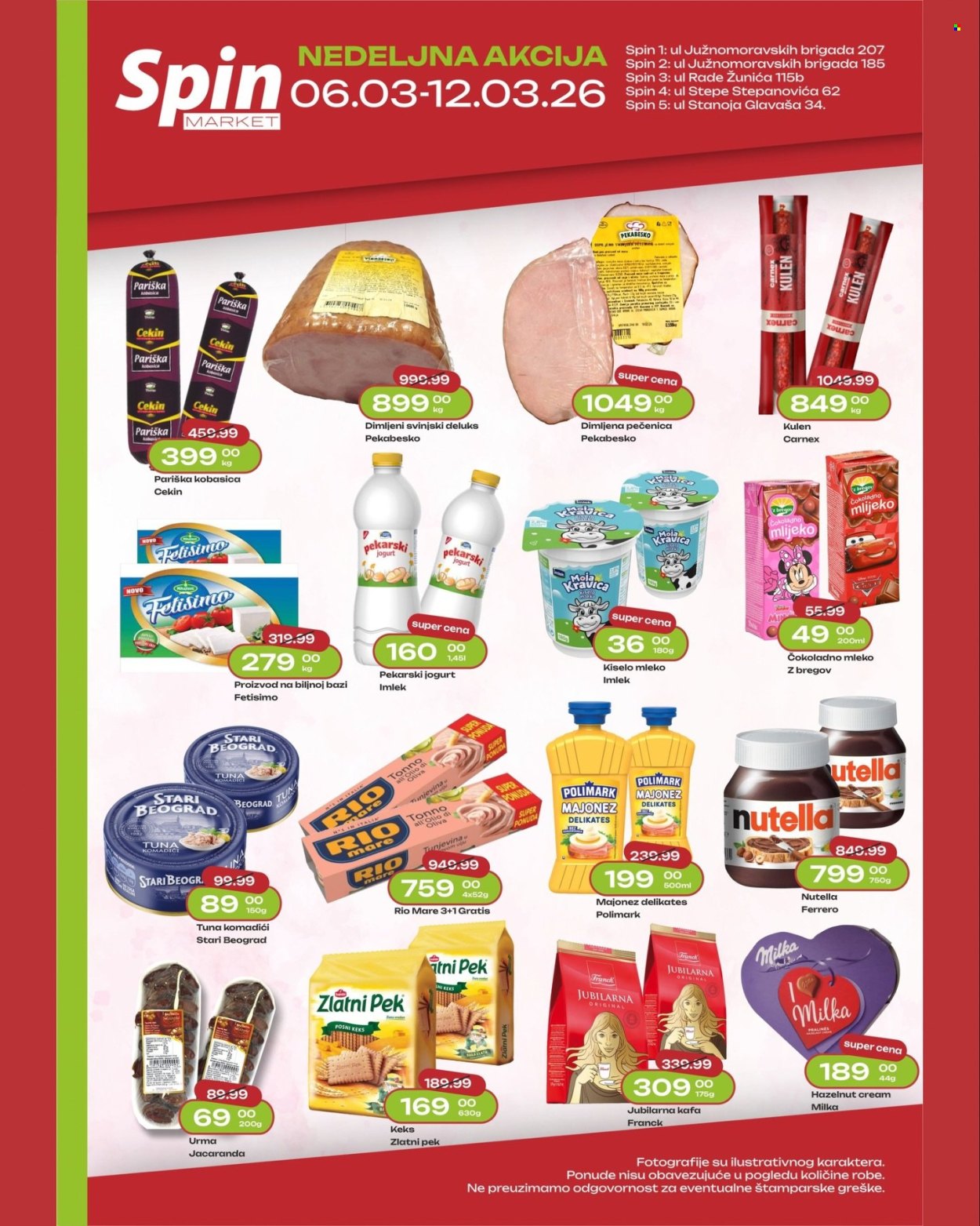 Spin Market katalog - 06.03.2026 - 12.03.2026. Stranica 1