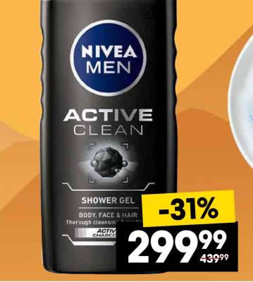 NIVEA MEN ACTIVE CLEAN