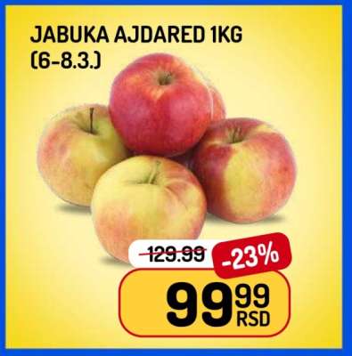 Jabuka ajdared 1kg
