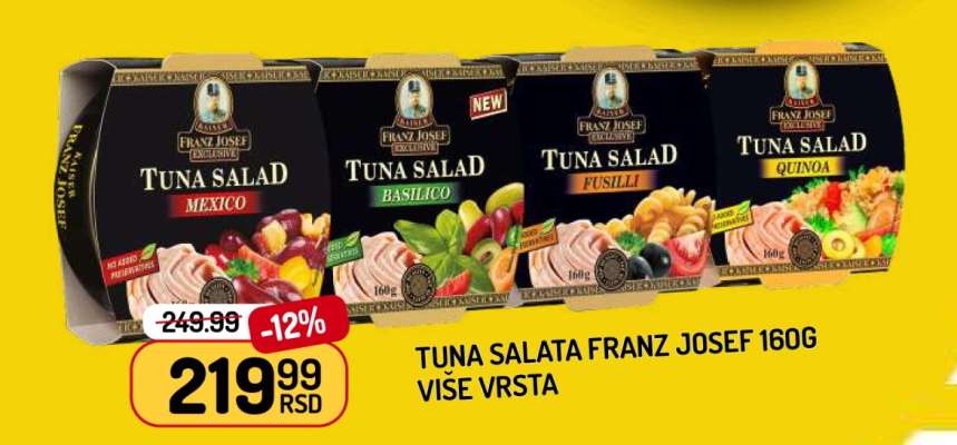 Tuna Salata Franz Josef 160g