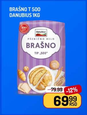 BRASNO T-500 DANUBIUS 1KG