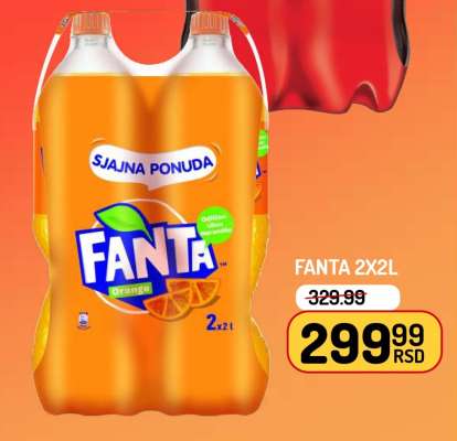 Fanta 2x2l