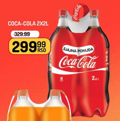 Coca Cola, 2x2l