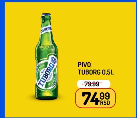 PIVO TUBORG 0,5l