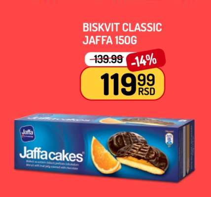 Biskvit classic Jaffa 150g