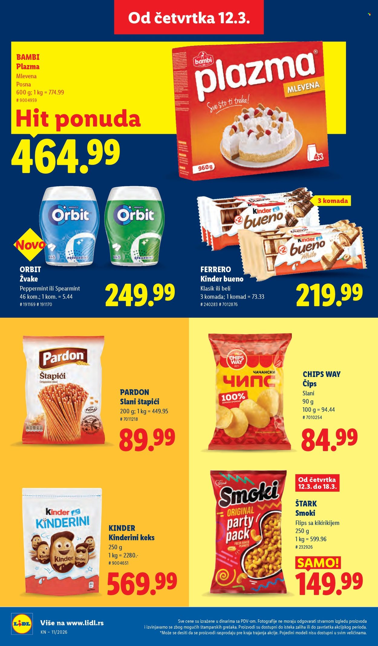 Lidl katalog - 12.03.2026 - 18.03.2026. Stranica 28