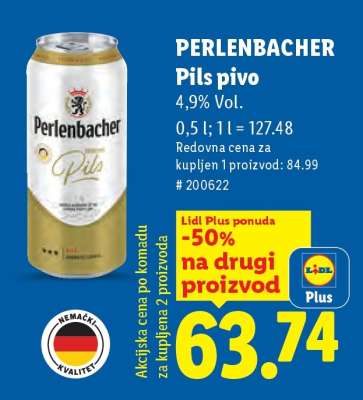 Perlenbacher Pils pivo