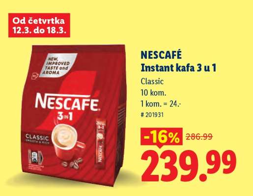 Nescafé Instant kafa 3 u 1