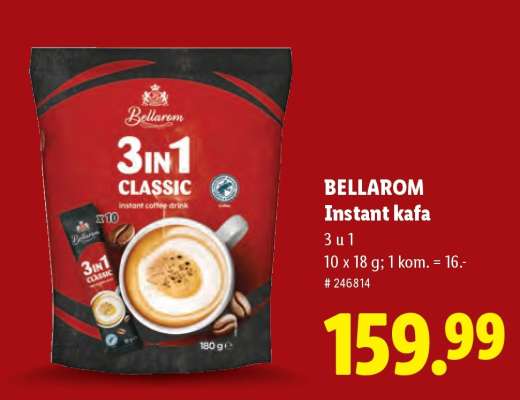Bellarom Instant kafa
