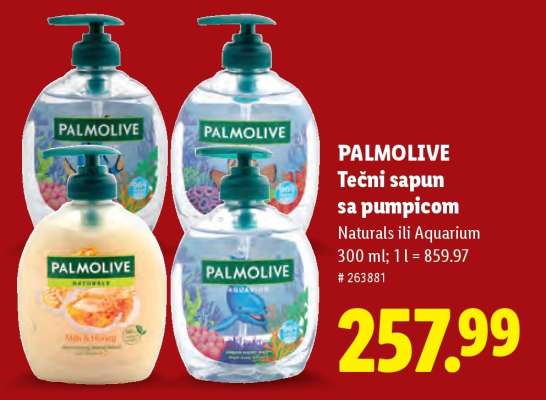 PALMOLIVE Tečni sapun sa pumpicom