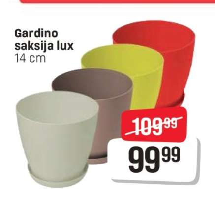 Gardino saksija lux