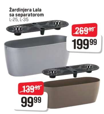 Žardinjera Lala sa separatorom