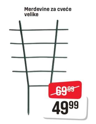 Mrežaste merdevine za cveće