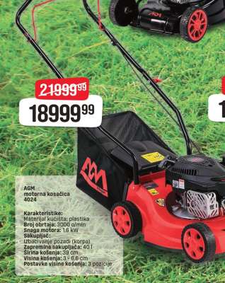 AGM motorna kosačica 4024