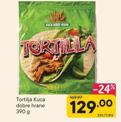 Tortilja Kuća dobre hrane