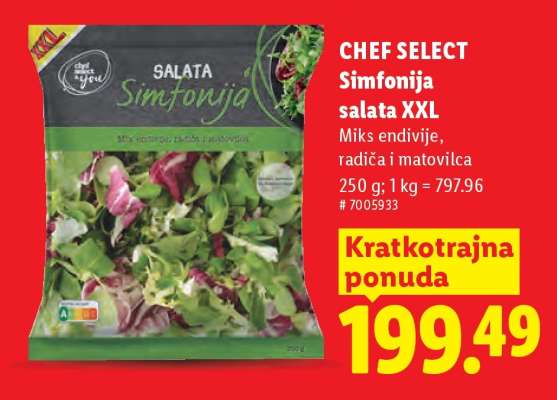 Chef Select Simfonija salata XXL