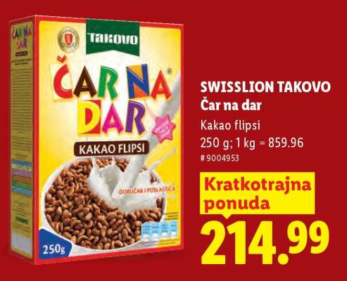 Swisslion Takovo Čar na dar