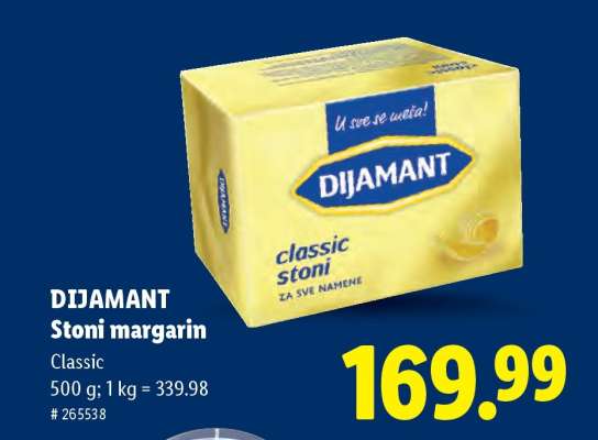 Dijamant Stoni margarin
