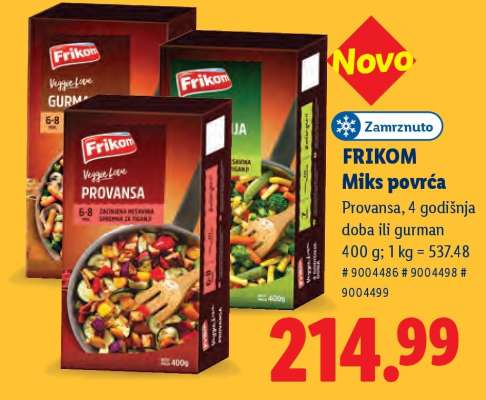 FRIKOM Miks povrća
