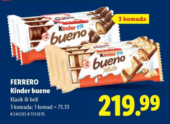 Ferrero Kinder Bueno