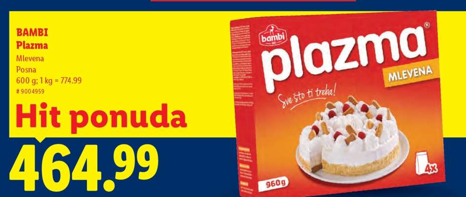 Bambi Plazma mlevena