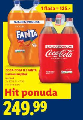 Coca Cola ili Fanta