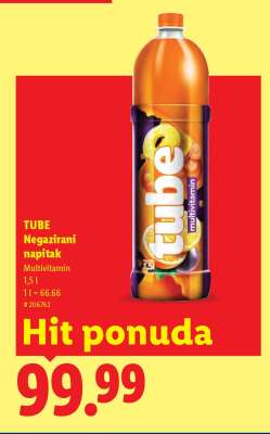 Tube negazirani napitak