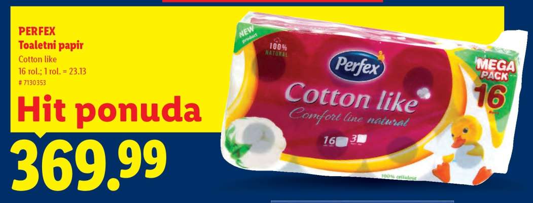 PERFEX TOALETNI PAPIR