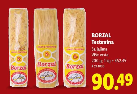 BORZAL TESTENINA